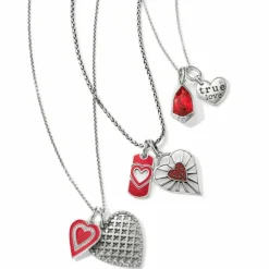 Brighton Love Cherish Amulet Silver-Red Discount