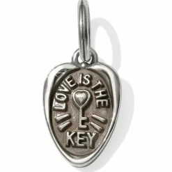 Brighton Love Is The Key Amulet Silver New
