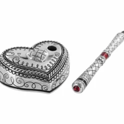 Brighton Love Letters Love Notes And Pen Holder Silver Online