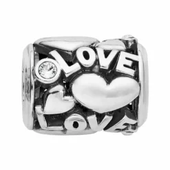 Brighton Love Me Bead Silver New