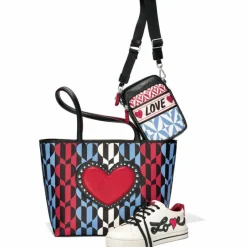 Brighton Love Me Do Tote Multi Hot