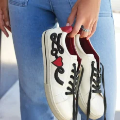 Brighton Love Me Sneakers White-Multi Online