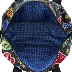 Brighton Love Scribble Jetsetter Duffel Multi Hot