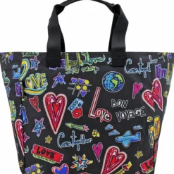 Brighton Love Scribble Lock It Super Tote Multi Sale