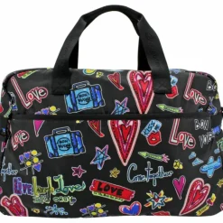 Brighton Love Scribble Round Tripper Duffel Multi Sale