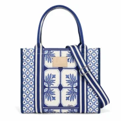 Brighton Lovely Tiles Canvas Carry All Multi Best