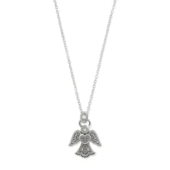 Brighton Loving Angel Necklace Silver-Gold Outlet