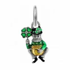 Brighton Lucky Leprechaun Charm Green Sale