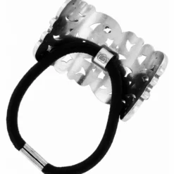 Brighton Madrid Lace Ponytail Holder Black Best