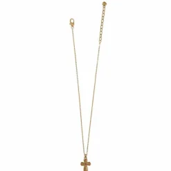 Brighton Majestic Imperial Cross Reversible Necklace Gold Sale