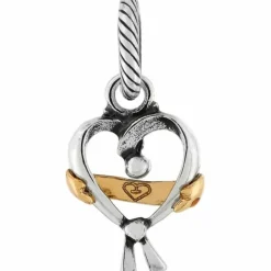Brighton Martial Arts Charm Silver-Gold Clearance