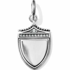 Brighton Medaille Shield Amulet Silver Discount