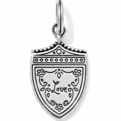 Brighton Medaille Shield Amulet Silver Discount
