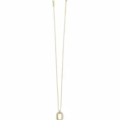 Brighton Medici Two Tone Convertible Necklace Silver-Gold Outlet