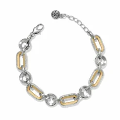 Brighton Medici Two Tone Link Bracelet Silver-Gold Outlet