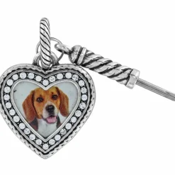 Brighton Memento Heart Photo Charm Silver Clearance