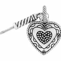 Brighton Memento Heart Photo Charm Silver Clearance