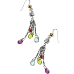 Brighton Meridian Aurora French Wire Earrings Silver-Multi Discount