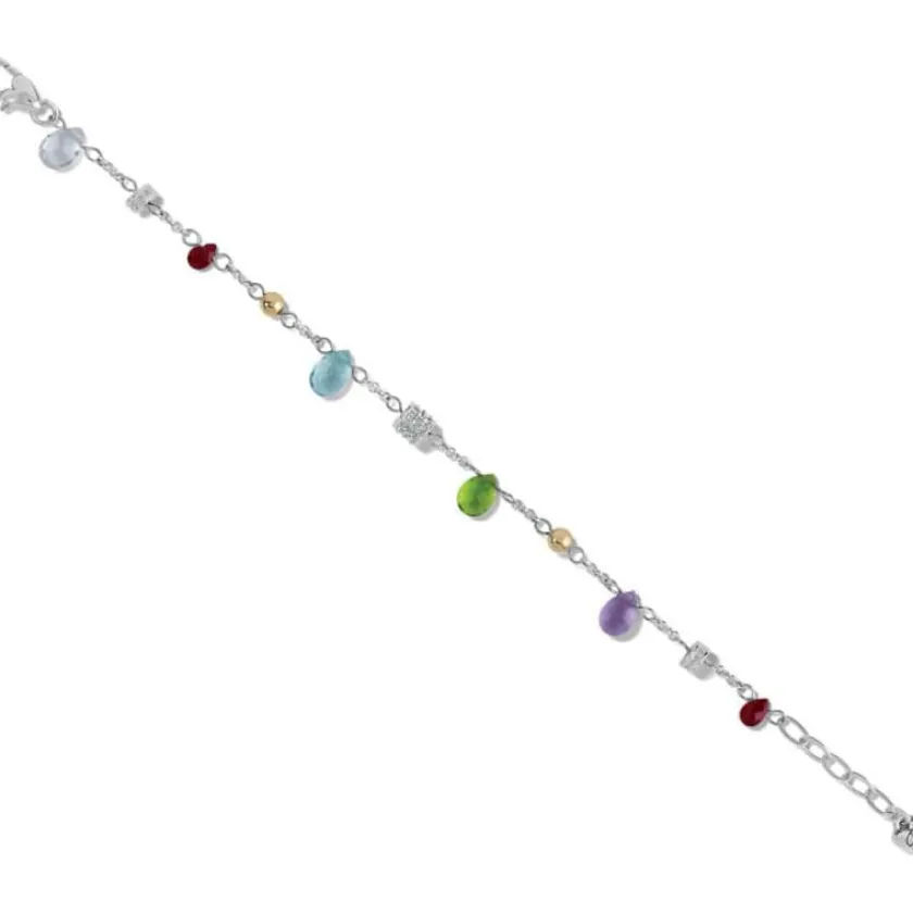 Brighton Meridian Aurora Petite Bracelet Silver-Multi Online