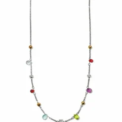 Brighton Meridian Aurora Petite Necklace Silver-Multi New