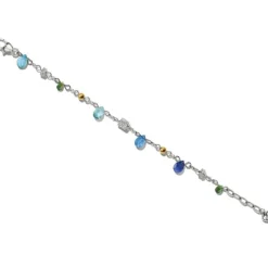 Brighton Meridian Aurora Sky Bracelet Silver-Multi Clearance