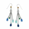 Brighton Meridian Aurora Sky French Wire Earrings Silver-Blues Fashion