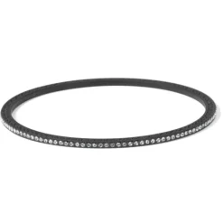 Brighton Meridian Eclipse Thin Bangle Black Sale
