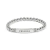 Brighton Meridian Friends Petite Stretch Bracelet Silver Clearance