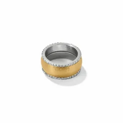 Brighton Meridian Geo Band Ring Gold Hot
