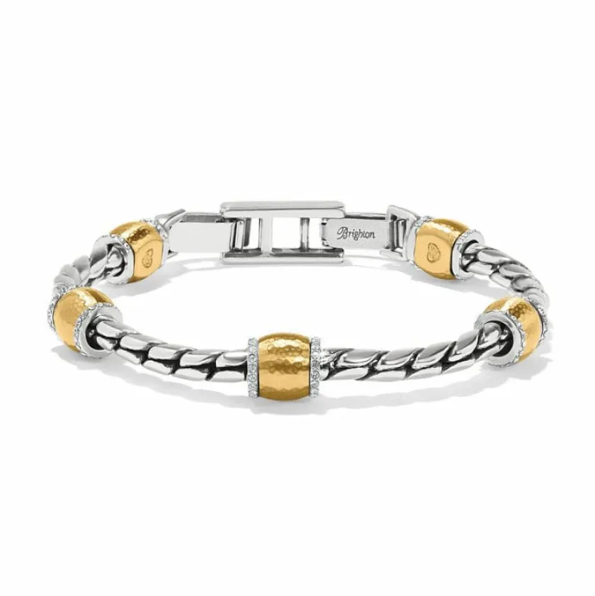Brighton Meridian Geo Bracelet Silver-Gold Discount