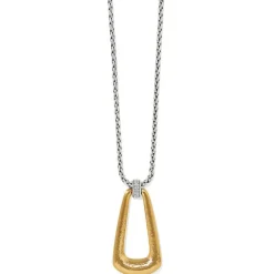 Brighton Meridian Geo Breeze Pendant Necklace Gold Clearance