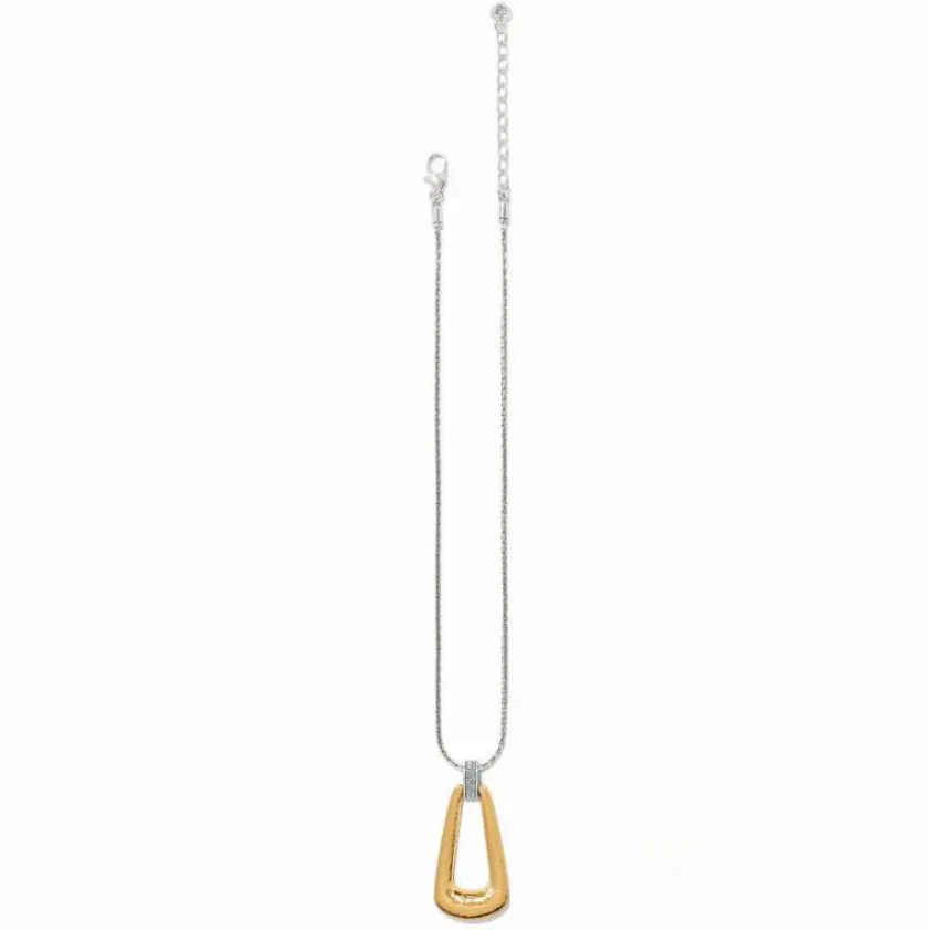 Brighton Meridian Geo Breeze Pendant Necklace Gold Clearance