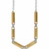 Brighton Meridian Geo Collar Necklace Gold Online