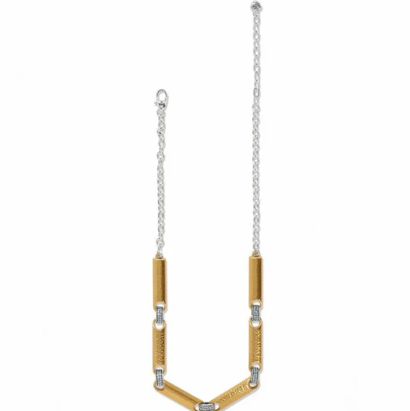 Brighton Meridian Geo Collar Necklace Gold Online