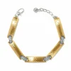 Brighton Meridian Geo Link Bracelet Gold Fashion