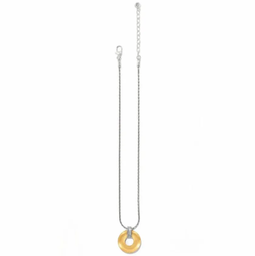 Brighton Meridian Geo Small Necklace Gold Fashion