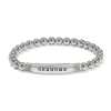 Brighton Meridian Grandma Petite Stretch Bracelet Silver Best