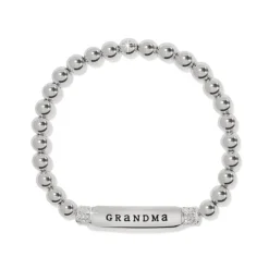 Brighton Meridian Grandma Petite Stretch Bracelet Silver Best