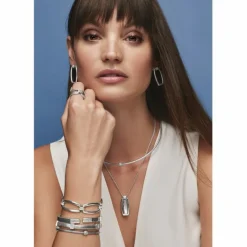 Brighton Meridian Linx Necklace Silver Sale