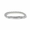 Brighton Meridian Love Petite Stretch Bracelet Silver Best