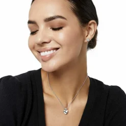 Brighton Meridian Mini Heart Necklace Silver Hot