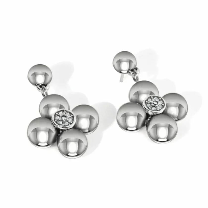 Brighton Meridian Olympia Post Drop Earrings Silver Best