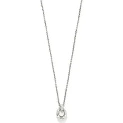 Brighton Meridian Orbit Necklace Silver Best