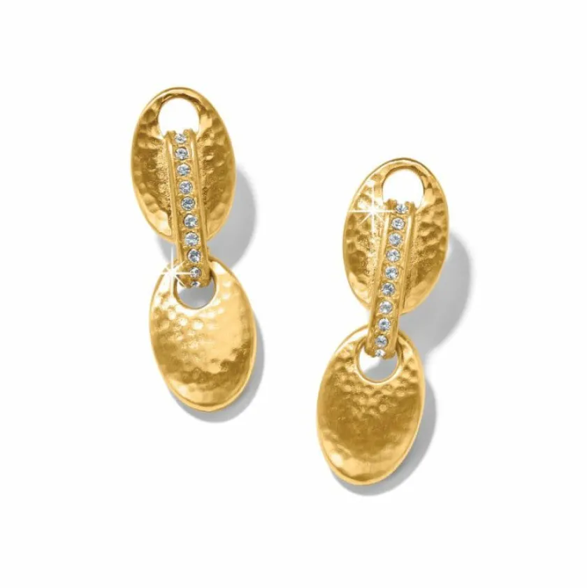 Brighton Meridian Orbit Post Drop Earrings Gold Hot