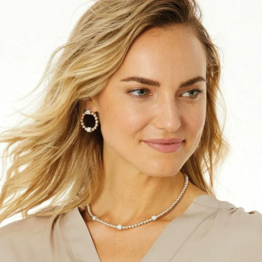 Brighton Meridian Petite Beads Station Necklace Hot