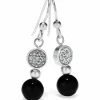 Brighton Meridian Petite Prime French Wire Earrings Silver-Black Online