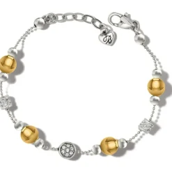 Brighton Meridian Prime Bracelet Silver-Gold Clearance