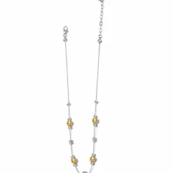 Brighton Meridian Prime Short Necklace Silver-Gold Online