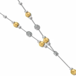 Brighton Meridian Prime Y Necklace Silver-Gold Outlet
