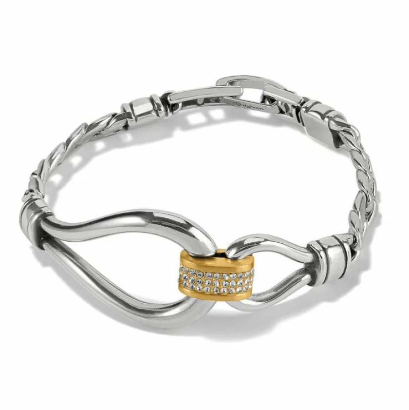 Brighton Meridian Suez Two Tone Bracelet Silver-Gold Best